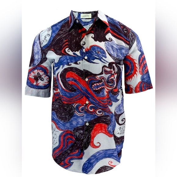 Lemaire Tops - Marked sz S oversized NWT unisex $1395 Lemaire short sleeve shirt